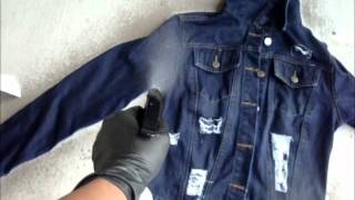 How To Bleach Denim [upl. by Nahta]