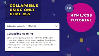 How To Make Drop Down Menu Using HTML And CSS  HTML Website Tutorials [upl. by Nniuqal]