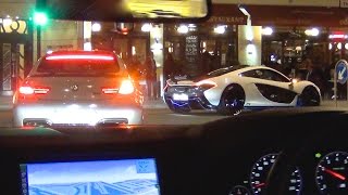 IPE BMW M5 Ride  Chasing Arab McLaren P1 and LOUD M6  Crazy Sounds in the City [upl. by Rebhun]