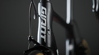 CCC Team Unveils 2019 Giant TCR Advanced SL Race Bike [upl. by Notneiuq106]