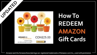 How to Redeem Amazon Gift Cards [upl. by Marou739]