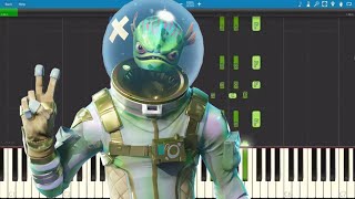 ALL Fortnite Dances on Piano  Piano Tutorial [upl. by Esile608]