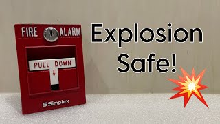 Simplex “Intrinsically Safe” Fire Alarm Pull Station  What are these for 20999767 [upl. by Valaree]