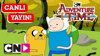 🔴 CANLI 🔴 ADVENTURE TIME  2 Saatlik Maraton  Cartoon Network Türkiye [upl. by Rehotsirk]