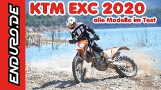 KTM EXC 2020 im Test [upl. by Glinys]