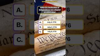 🇺🇸 USA General Knowledge Quiz part 6 shorts historyquiz usa [upl. by Ydnim874]