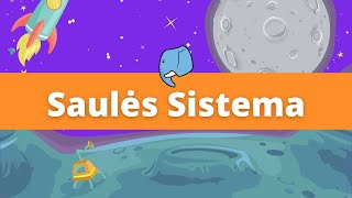 Saulės Sistema🪐  Vaikams apie planetas🌎  Edukaciniai filmukai vaikams🐘 [upl. by Madden]