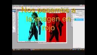 HACER IMAGENES 3D CON PHOTOSHOP  para ver con gafas 3D [upl. by Nuahsak]