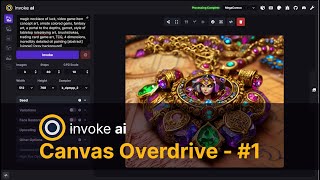 InvokeAI  Canvas Overdrive 1 [upl. by Siseneg]