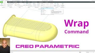 Creo Parametric  Wrap Command [upl. by Suzetta189]