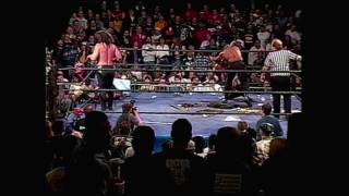 ECW Hardcore TV 1996 10 22 The Gangstas vs The Eliminators ECW World Tag Team Title Match [upl. by Eymaj]