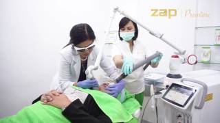 Cara menghilangkan bopeng bekas jerawat  Acne Scar Treatment ZAP Premiere [upl. by Chelsey]