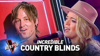 Sensational COUNTRY Music Blind Auditions on The Voice [upl. by Rosana]