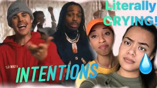 Justin Bieber Ft Quavo  INTENTIONS Official Music Video REACTION [upl. by Dita]