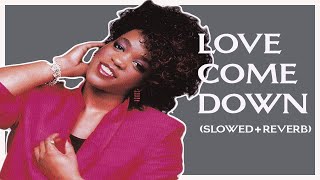 Evelyn Champagne King  Love Come Down slowed  reverb [upl. by Sivartal485]