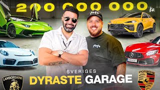 SVERIGES DYRASTE BILGARAGE 200000000 KR [upl. by Bertsche242]