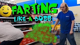 FARTING LIKE A BOSS 😎💩 Funny Wet Fart Prank [upl. by Gaspar608]