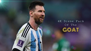 Leo Messi Ultra 4K Clips For Edits  No Watermark Scene Pack  2160p Part 5 [upl. by Conlen15]