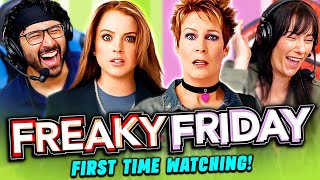 FREAKY FRIDAY 2003 MOVIE REACTION FIRST TIME WATCHING Jamie Lee Curtis  Lindsay Lohan  Disney [upl. by Slin]