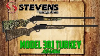 Stevens 301 Turkey 410 Shotgun with TSS Load [upl. by Werna501]