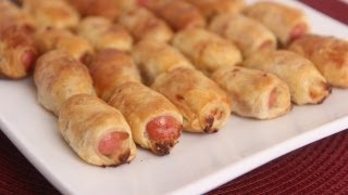 Homemade Pigs in a Blanket  Laura Vitale  Laura in the Kitchen Episode 517 [upl. by Euqinomod225]