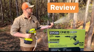 Ryobi Cordless Power Washer Review Blast Away Dirt and Debris [upl. by Denison192]