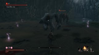 Headless Ape  Boss Fight  Sekiro  Kuros Charm and Demon Bell [upl. by Harwilll]