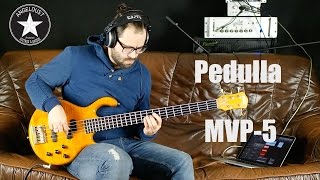 Pedulla MVP 5 Bass  fbcomangeldustguitars Review Test [upl. by Nuahsyt685]