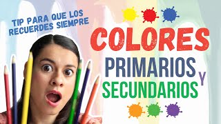 Cuáles son los COLORES PRIMARIOS Y SECUNDARIOS  Súper TIP para que no se te olviden [upl. by Phyllys821]