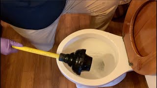 How to use a plunger correctly and use the RIGHT plunger [upl. by Beacham]