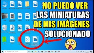 NO PUEDO VER LAS MINIATURAS DE MIS IMÁGENES EN MI PC 2021 [upl. by Eevets]