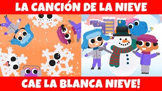 La Canción De La Nieve ❄  HiDino Canciones Para Niños [upl. by Anawaj181]