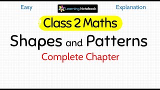 Class 2 Maths Shapes and Patterns [upl. by Fanny180]