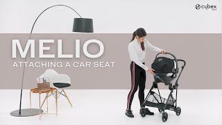 How to Attach an Infant Car Seat  Melio  Melio Carbon  CYBEX [upl. by Yenduhc]