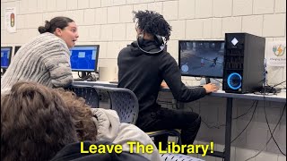 Playing GTA Rp In The Library [upl. by Notsehc380]