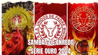 CD SAMBAS DE ENREDO 2024  SÉRIE OURO CARNAVAL DO RIO DE JANEIRO OFICIAL [upl. by Nyvlem]