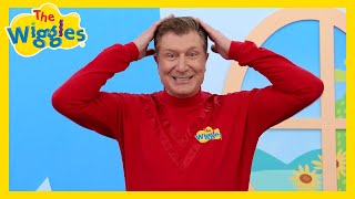 Head Shoulders Knees and Toes 🎵 Preschool Nursery Rhyme Sing Along 👨‍🏫 The Wiggles [upl. by Nodla]