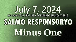 Salmo Responsoryo  July 7 2024  Minus One [upl. by Sherie]