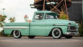 Custom Home Built 1959 Chevrolet Apache 31 Fleetside 350 Pickup Truck [upl. by Selwyn]