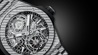 HUBLOT BIG BANG INTEGRATED TOURBILLON FULL CARBON [upl. by Dnomad]