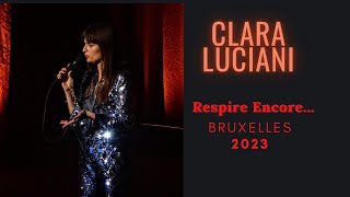 Clara Luciani Respire Encore Forest National Bruxelles 11012023 claraluciani [upl. by Aracot]