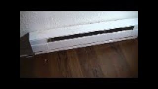 DIY How to Remove Electric Baseboard Heaters [upl. by Lynde136]