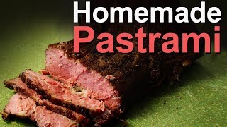 Best Homemade Deli Pastrami Recipe [upl. by Einahets]