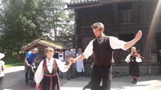 Norwegian Folk Dance Hallingdans [upl. by Notse]