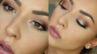 BEGINNERS Hooded Eye Makeup Tutorial  Step by Step [upl. by Sitnalta]