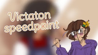 Victaton speed paint ll HAPPY BDAY VIC victheexplorer [upl. by Aicertap281]