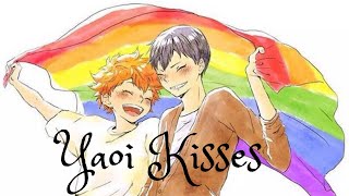 Yaoi Kisses Compilation  Yaoi and Cute Moments [upl. by Osicnarf]