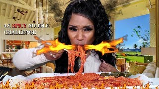 4x Spicy Noodle Challenge [upl. by Odanref]