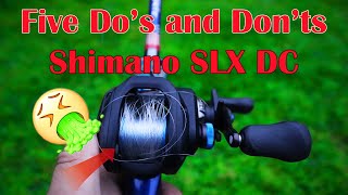 Shimano SLX DC  Beginner Tips [upl. by Jerrold]