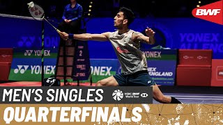 YONEX All England Open 2024  Lee Zii Jia MAS vs Lakshya Sen IND  QF [upl. by Mafalda]